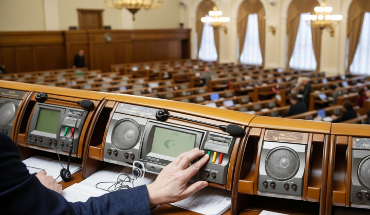 Давид Арахамія та Максим Бужанський у Верховній Раді