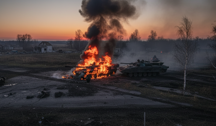 Ambush on an all-terrain vehicle near Kyiv
