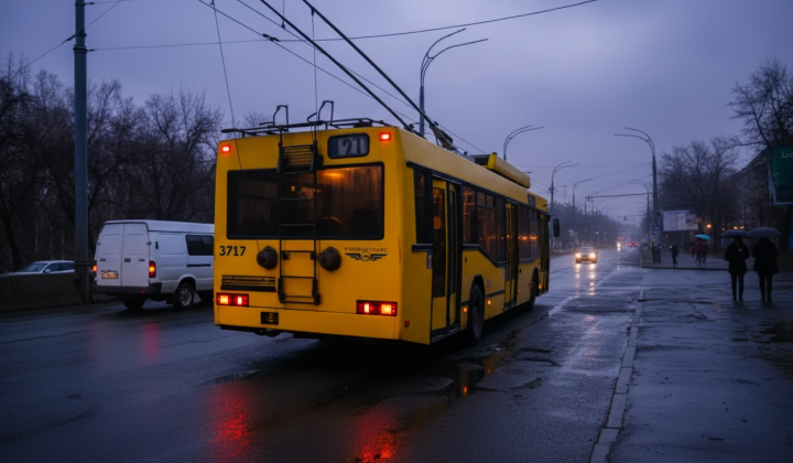 Детали перенаправления маршрутов автобуса и троллейбуса в Киеве