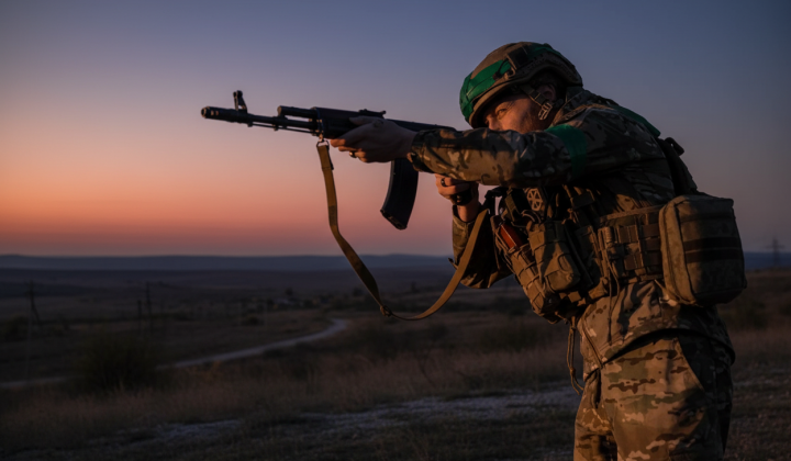 Combat clashes on the front line