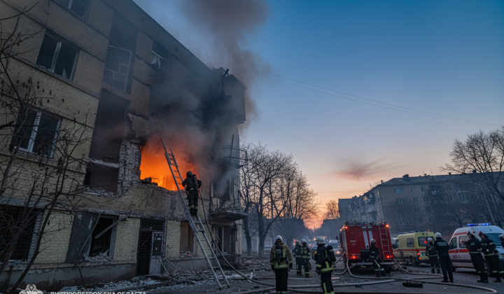 Russia attacked with drones: damages in Odessa, Dnipro, and Kryvyi Rih