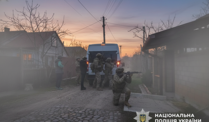 Патрульні затримують нападника в Одесі