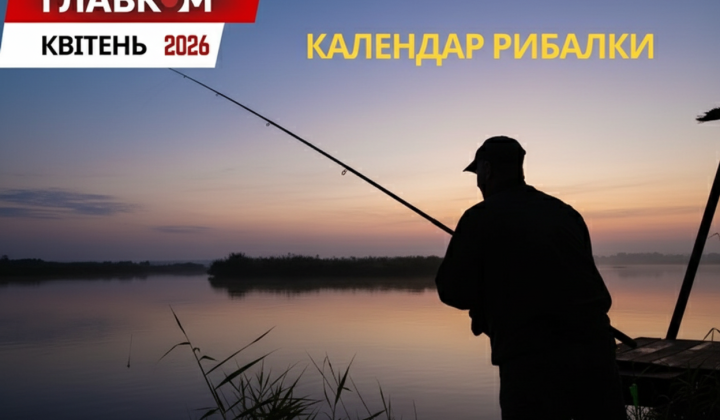 Fishing calendar April 2026