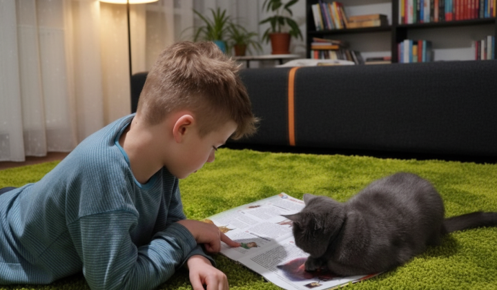 Собаки та коти на уроках добробуту