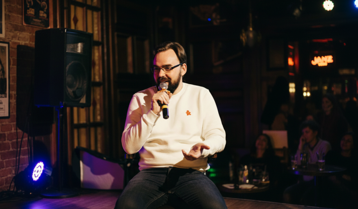 Ukrainian stand-up comedian Artur Petrov