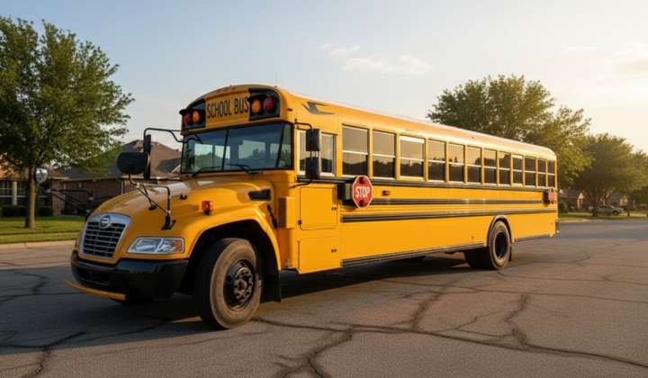 School bus accident in the USA