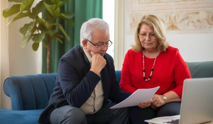 Retirees submit documents for payments