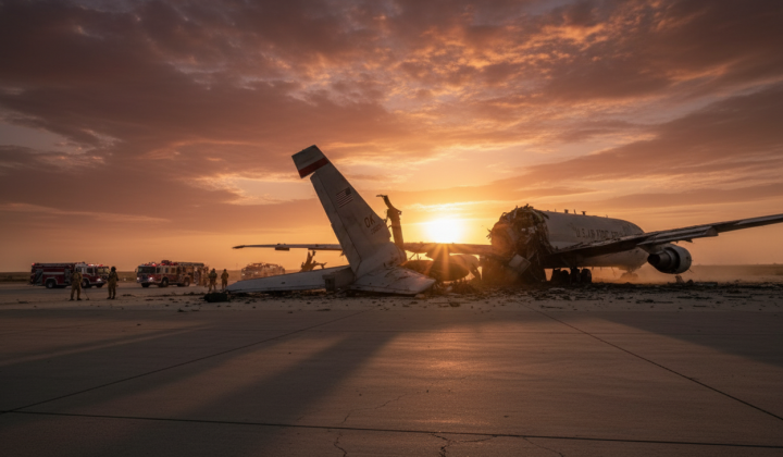 Iranian missiles destroyed American AWACS aircraft