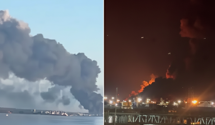 SBU attacked Ust-Luga: oil terminals on fire