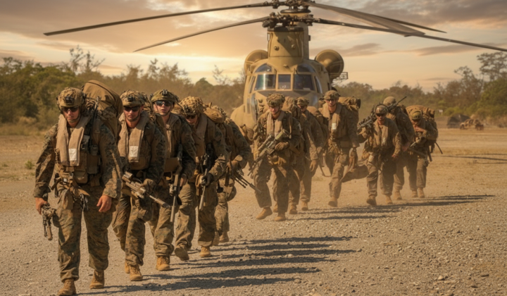 Increased military presence in the Middle East