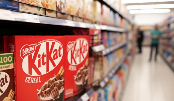 Вкрадені батончики KitKat на транспорті