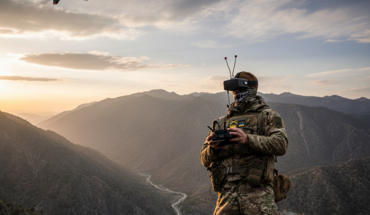 Fighting on the front line in Ukraine