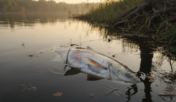 Риба у водоймі Пущі-Водиці