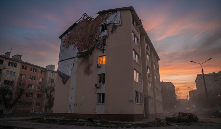 Зруйновані будинки в Крюківщині та Обухові
