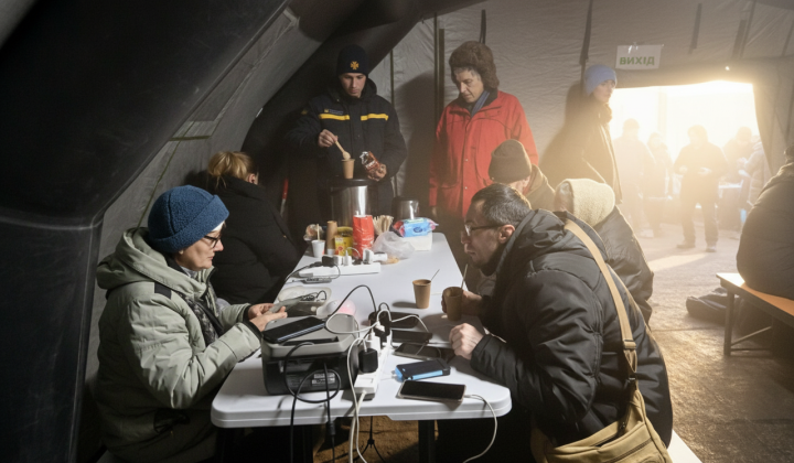 Зв'язок утримався під час блекауту