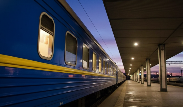 Поїзд Харків-Львів у Львові після аварії