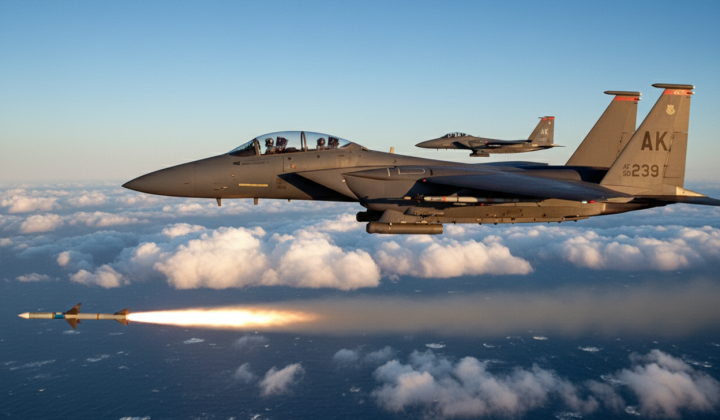Lost F-15 fighter jet in war with Iran