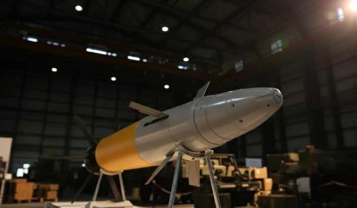 3D model of Russian ammunition Krasnopol