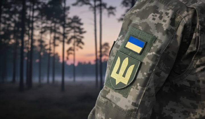 Soldier holding a weapon