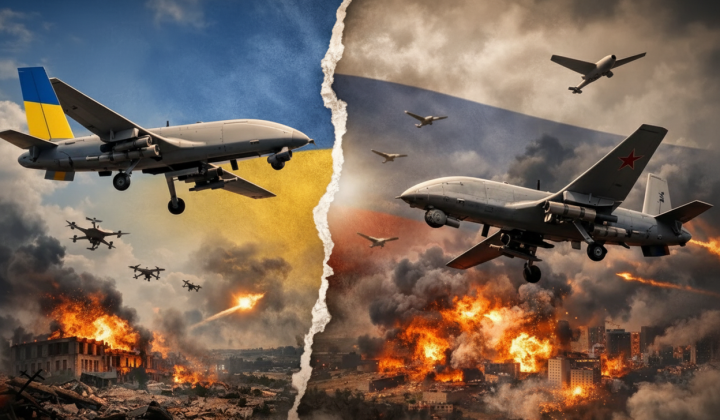 Ukraine surpasses Russia in number of drone attacks