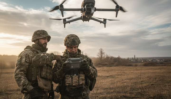 Combat actions on the front line in Ukraine
