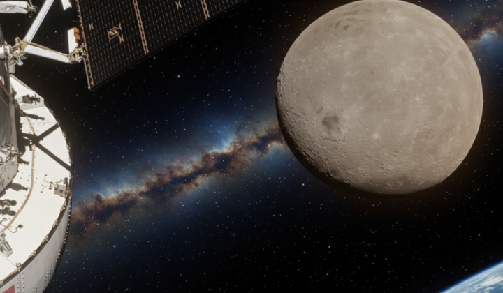 Корабель Orion с экипажем возвращается на Землю