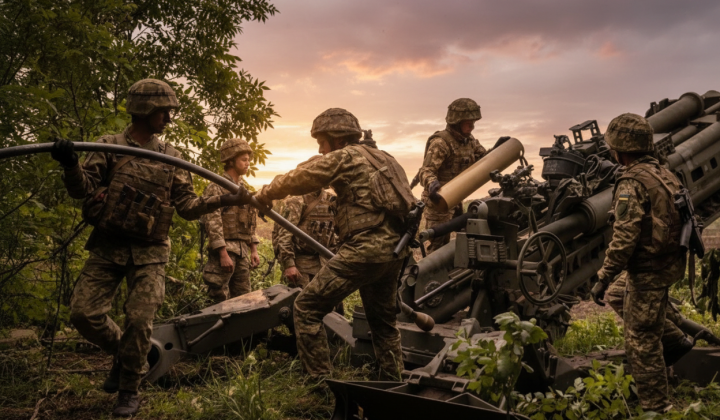 Battle in Gryshyne: Ukrainian forces destroying artillery