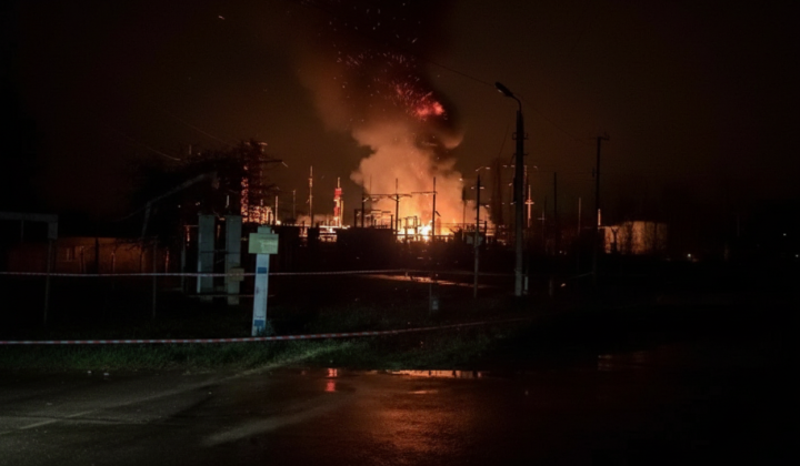 Пожежа на нафтоперекачувальній станції 'Кримська': атака безпілотників