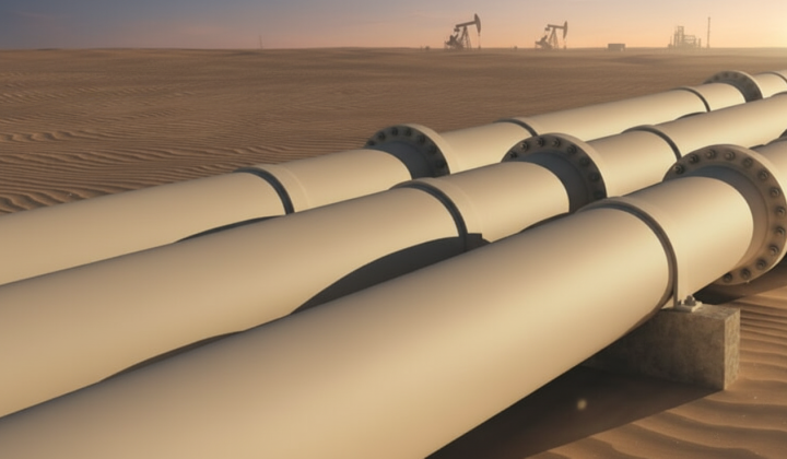 Pipeline for gas in Syria