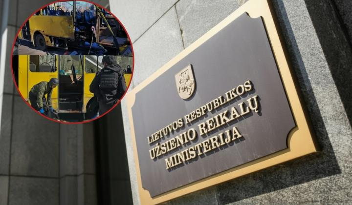 Lithuania protests against shelling in Russia