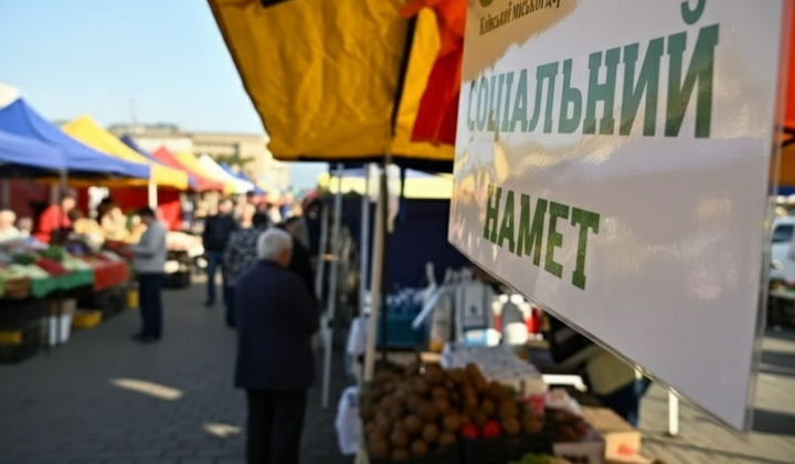 Споживчі кошики перед Великоднем у Києві