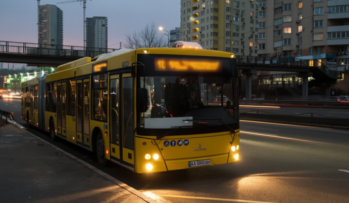 Автобуси на маршруті через ярмарки