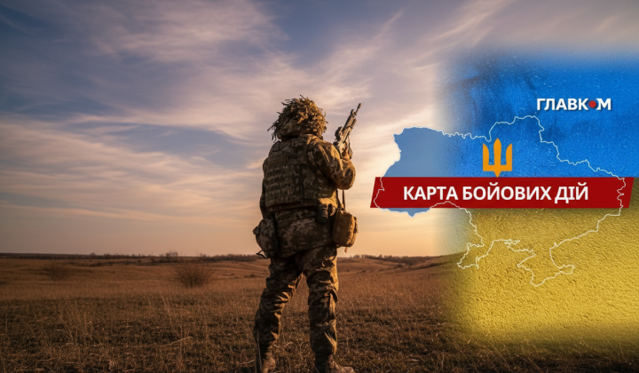 Боевые действия на фронте в Украине