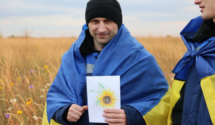 Освобожденные украинцы из плена