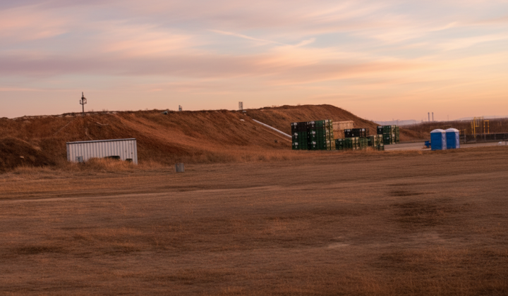 Construction of a base for 'Shakhids' in Russia