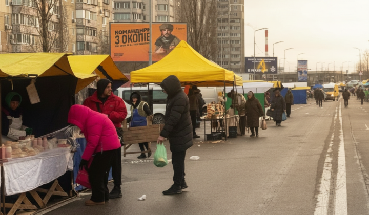 Vegetables and grains at social prices
