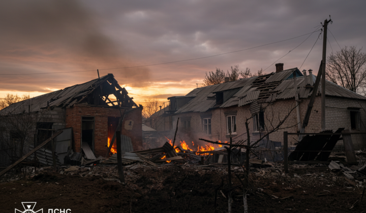 Российские беспилотники атаковали Краматорск