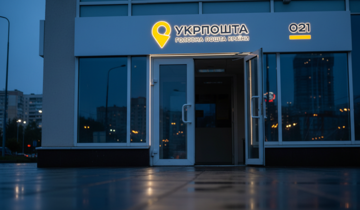 Почтоматы Укрпошты и обновленное приложение