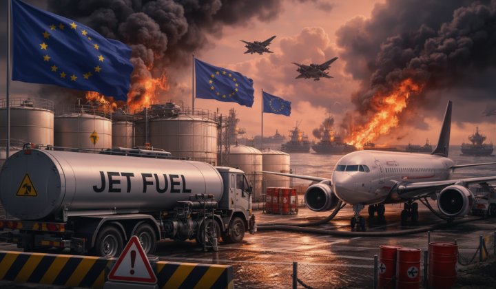 Aviation fuel deficit in EU due to conflict