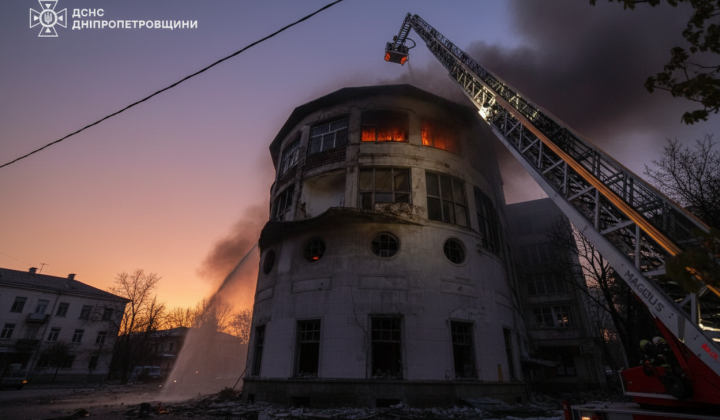 Russian aggression: rescue operations in Dnipro