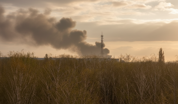 Fire strike on the plant in Sterlitamak
