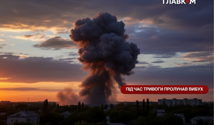 Небо Вінниччини під час повітряної тривоги