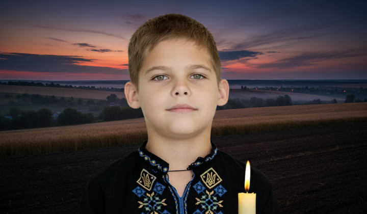 Photo memory of 8-year-old schoolboy Bogdan