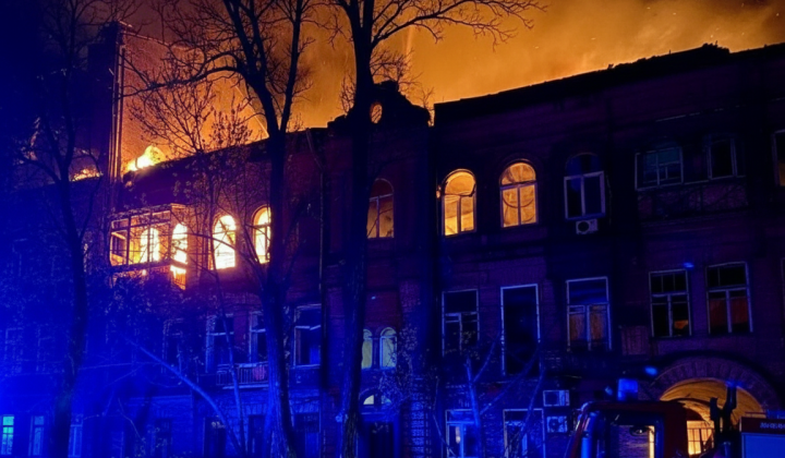 Наслідки балістичних ударів у Києві