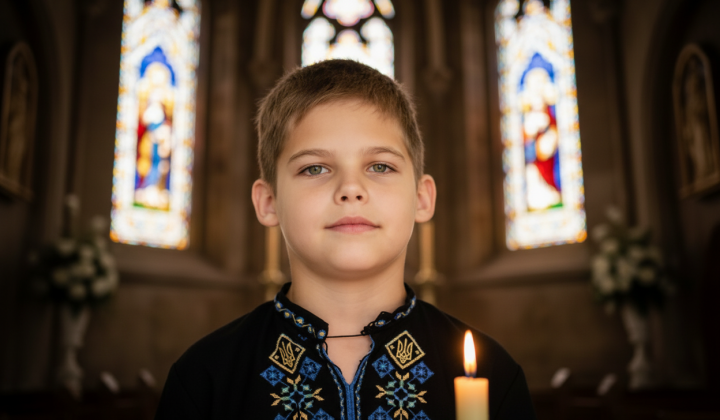 Eight-year-old Bohdan killed by 'Shahid'