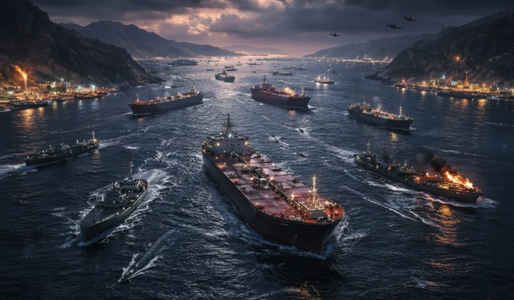 Major energy crisis due to strait closure