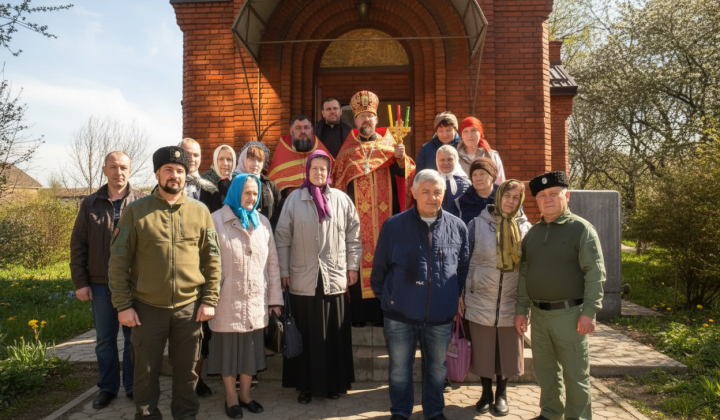 ROC MP captured a church in Tokmak