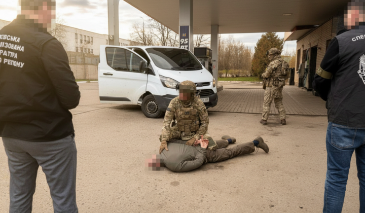 Полковник у намітку, затримання за хабар