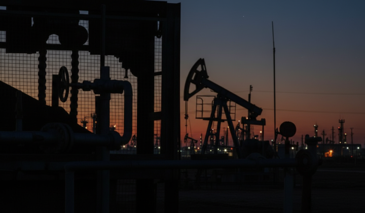 Поля черные в нефтяном регионе