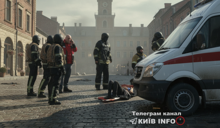 Стрілянина у київському супермаркеті зі зловмисником
